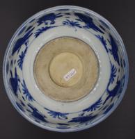 A Ming Dynasty Blue and White 8 Immortals Bowl