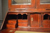 A George II mahogany architectural bureau bookcase ​Circa 1730