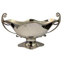 A Large Two Handled Silver Centrepiece by Elkington