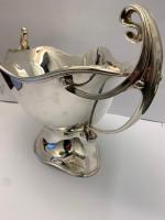 A Large Two Handled Silver Centrepiece by Elkington