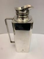 Square Silver Plated Ballentines Thermos Jug