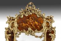 A large Giltwood and Vernis Martin Mirror by Louis Majorelle from the Dutch Royal Palace of Het Loo, 1888