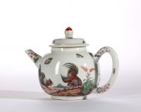 A Dutch-Decorated ‘Fine Line’ Teapot and Cover