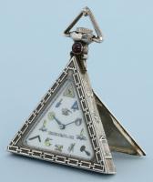 Triangular Silver Masonic Watch