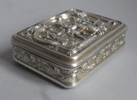Hector & Andromache. A very rare George III Snuff Box made in London in 1810 by Joseph Ash