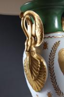 A Pair of Imperial Napoleon Vases