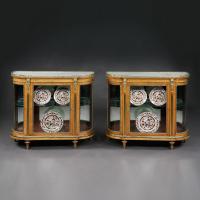 Pair of Display Cabinets