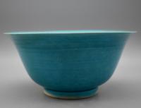 Turquoise Blue Glazed Bowl