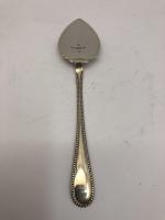Small Silver Butter Spade with Decorated Border by Thomas Prime