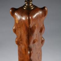 An Unusual Signed Root Table Lamp