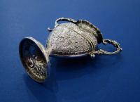 Dutch Silver Miniature 'Heart' Vase