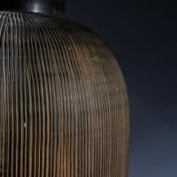 A Midcentury Japanese Ceramix Vase as a Lamp