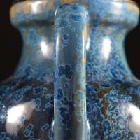 A Pierrefonds Pottery Vase as a Lamp