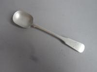 ELGIN.  A very rare George IV Butter Spoon made in Elgin circa 1830 by Joseph Pozzi