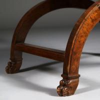 A Stained Birch Armchair Attributed to Axel Einar Hjorth