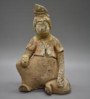 Tang Kneeling Figure of a Lady