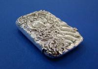 Victorian Silver 'French-Style' Vesta Case