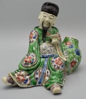 A Famille-Verte Figure of Li Bai