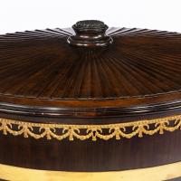 Victorian mahogany wine cooler attributed to Gillows