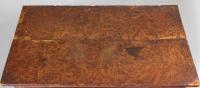 George III period burr oak side-table