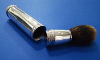 Victorian Silver Travelling Shaving Brush