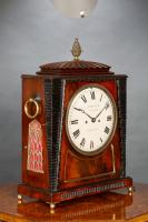 Regency Mahogany English Fusee Bracket Clock in the style of Thomas Hope by Webster, Cornhill, London
