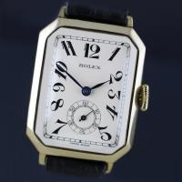 Rolex Art Deco Gold Wristwatch, 1933