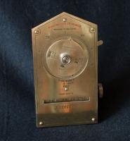 Negretti & Zambra - London. Rare box version of the brass “Weather Forecaster”