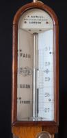 Francis Sewill - London. 19th Century Rosewood Marine Stick Barometer in original condition.