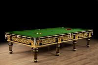 Antique Billiard Snooker Pool Table Gilded Cox And Yeman London England
