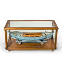 A historically interesting scratch-built model of the Tyne lifeboat, originally built in 1833