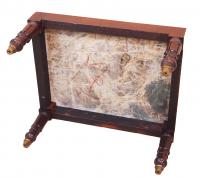 19th Century English Marble-Top Coffee Table