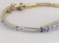 Edwardian Diamond Half Line Bracelet, Circa 1910