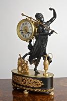 French Bronze and Ormolu Mantel Clock