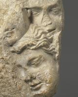 Relief with Group of Faces, Limestone France, c. 1200 – 1220