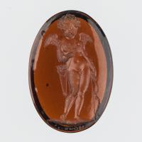 Intaglio: Cupid Holding a Buttefly