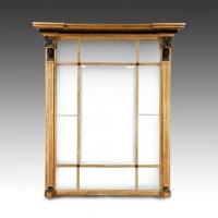 A Regency Giltwood Overmantle Mirror with interesting provenance
