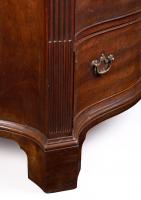 Early Chippendale Period Mahogany Serpentine Chest