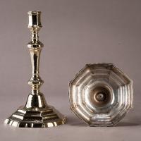 Engraved French Candlesticks