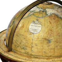 A pair of early Victorian 18 inch globes by Smith & Son