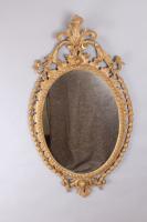 George III period carved gilt-wood mirror