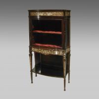 19th century rosewood cabinet by  Collinson & Lock