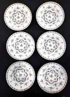 Dutch Delft set of six plates