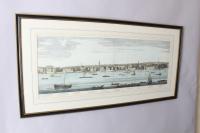 Rare set of five panoramas of the River Thames