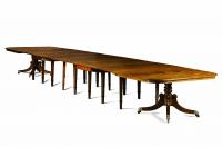 George III Mahogany Dining table from Durham Cathedral