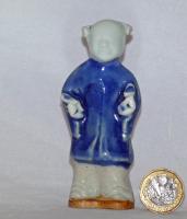Yongzheng biscuit Porcelain of a Standing Boy