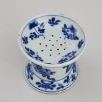 A Fine Pair of Chinese Blue and White Pounce Pots