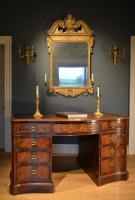 A fine George III library table or partners desk. English Circa 1790  
