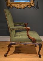 A fine George III Gainsborough chair. English Circa 1760