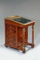 A fine quality Victorian walnut davenport desk